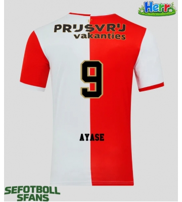 Feyenoord Ayase Ueda #9 Hemmatröja 2025-26 Kortärmad
